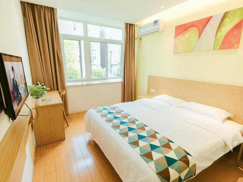 Shell Shanghai Jiadingbei Subway Station Shuping Road Hotel Esterno foto