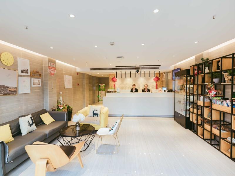 Shell Shanghai Jiadingbei Subway Station Shuping Road Hotel Esterno foto